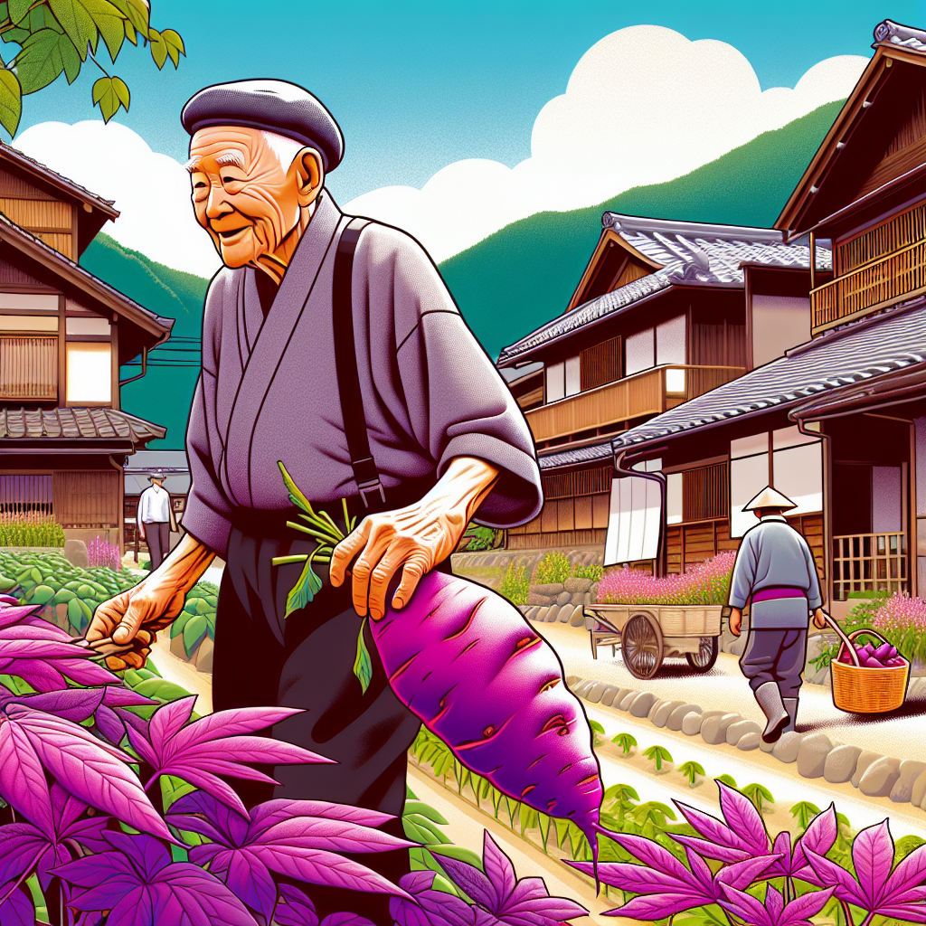 The Japanese Village of Yuzurihara: Elderly Residents with Supple Joints thanks to Satsumaimo