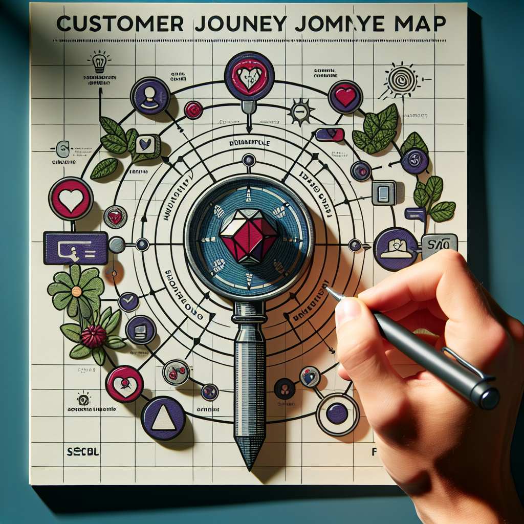 Customer journey mapping for social media marketing