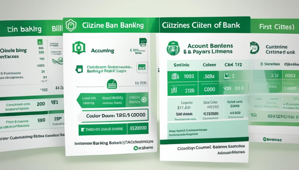 citizens bank vs first citizens bank online banking comparison